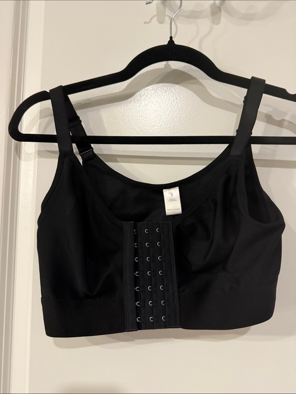 Black Front-Closure Comfort Bra - Women Intimates & Sleepwear